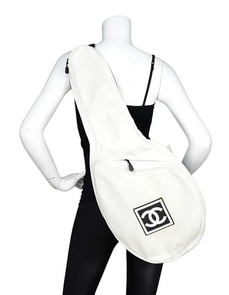 chanel tennis racket cover|chanel tennis racket bag.